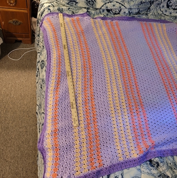 Throw blanket handmade - Picture 3 of 10